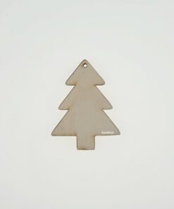 Decorațiune lemn - brăduț - 8,3 cm