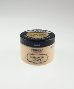 Gel strălucitor glazare - shimmer - auriu - 150 ml - Pentart