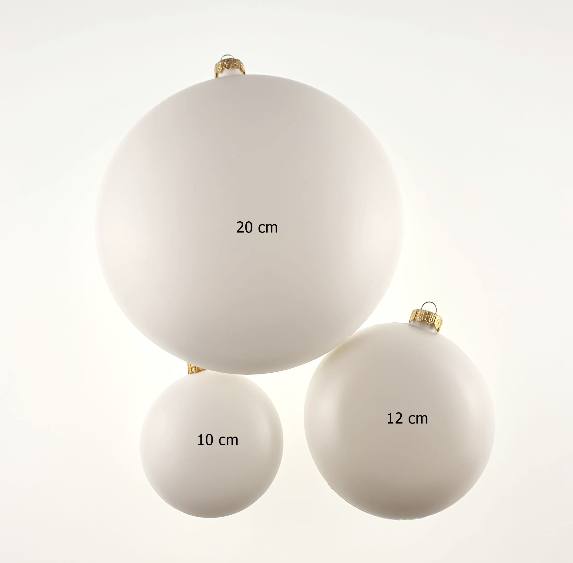 Glob plat – medalion – alb – 20 cm 4 Glob plat – medalion – alb – 20 cm - imagine 4