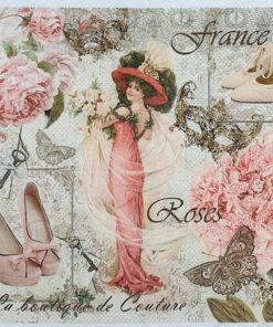 Hârtie de orez - Atelier Couture - A4
