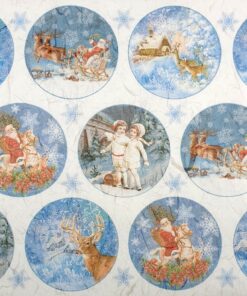 Hârtie de orez - Christmas - 32x45 cm