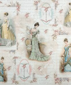 Hârtie de orez – Atelier Couture - 32x45 cm