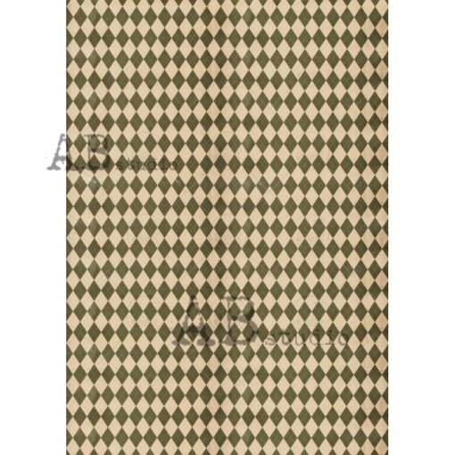 Hârtie de orez – Diamonds Pattern - A4 1