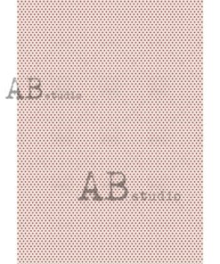 Hârtie de orez – Mini Red Dots - A4
