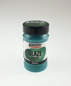Pastă glazare - emerald - 100 ml - Pentart