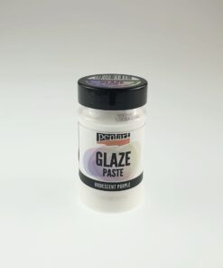 Pastă glazare iridescentă - violet - 100 ml - Pentart