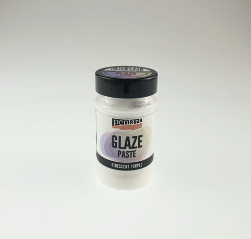 Pastă glazare iridescentă - violet - 100 ml - Pentart 1