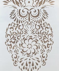 Șablon - Owl Pattern - 20x30 cm