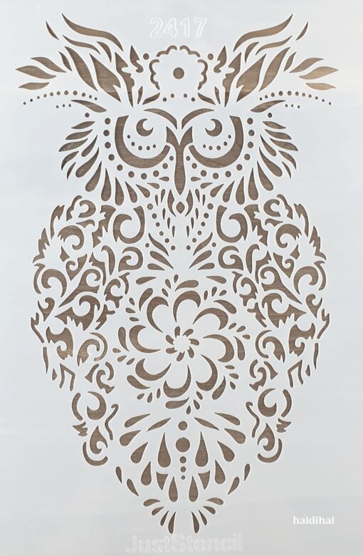 Șablon - Owl Pattern - 20x30 cm 1
