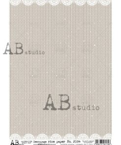 Hârtie de orez - Background fabric - A4