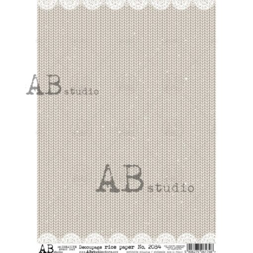Hârtie de orez - Background fabric - A4 1