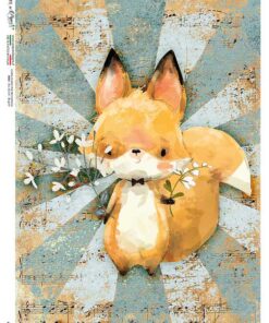 Hârtie de orez - Happy Fox - A4