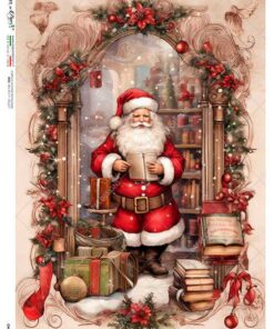 Hârtie de orez - Letter for Santa - A5