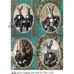 Hârtie de orez - Mr. Rabbit - A4