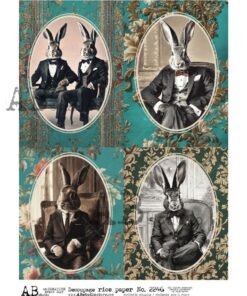 Hârtie de orez - Mr. Rabbit - A4