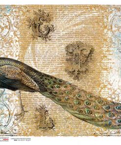 Hârtie de orez - Peacock - A4