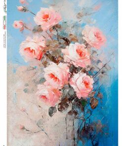 Hârtie de orez - Roses dream - A4