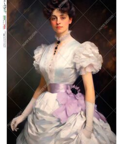 Hârtie de orez – Beautiful Lady – A4