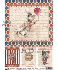 Hârtie de orez – Carnival - A4