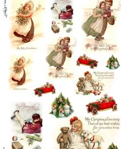 Hârtie de orez – Christmas Fun – A5
