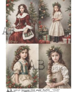 Hârtie de orez – Christmas Photo Shoot - A4
