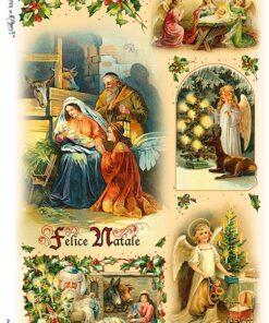 Hârtie de orez – Felice Natale – A5