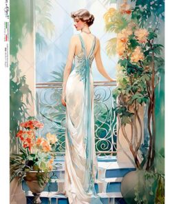 Hârtie de orez – Sweet Lady – A4