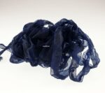 Panglica organza– Navy Blue – set 5 buc1
