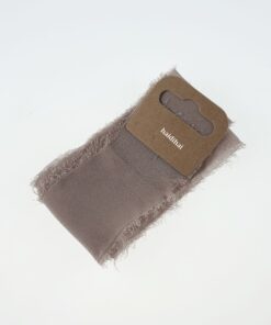 Panglică - silk schiffon - Cappucino - 1,50 m
