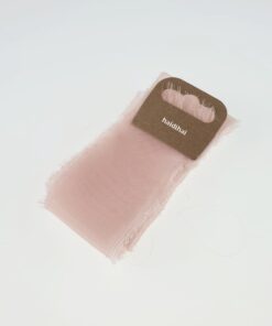 Panglică - silk schiffon - Peach - 1,50 m