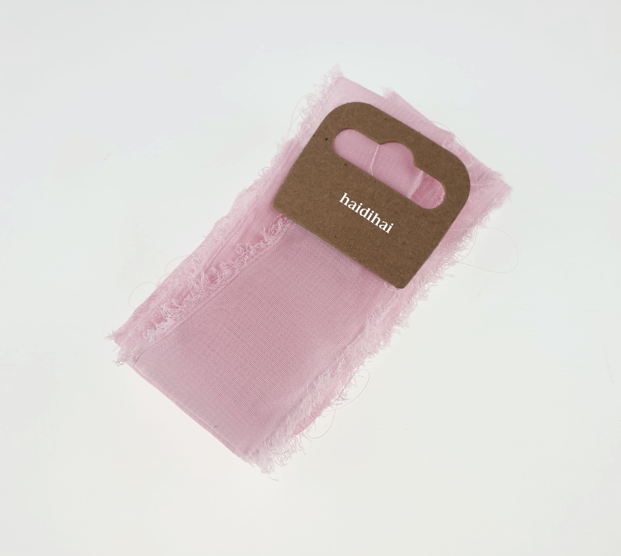 Panglică - silk schiffon - Pink - 1,50 m 1 Panglică - silk schiffon - Pink - 1,50 m