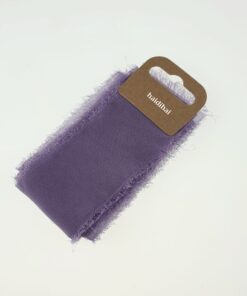 Panglică - silk schiffon - Violet - 1,50 m