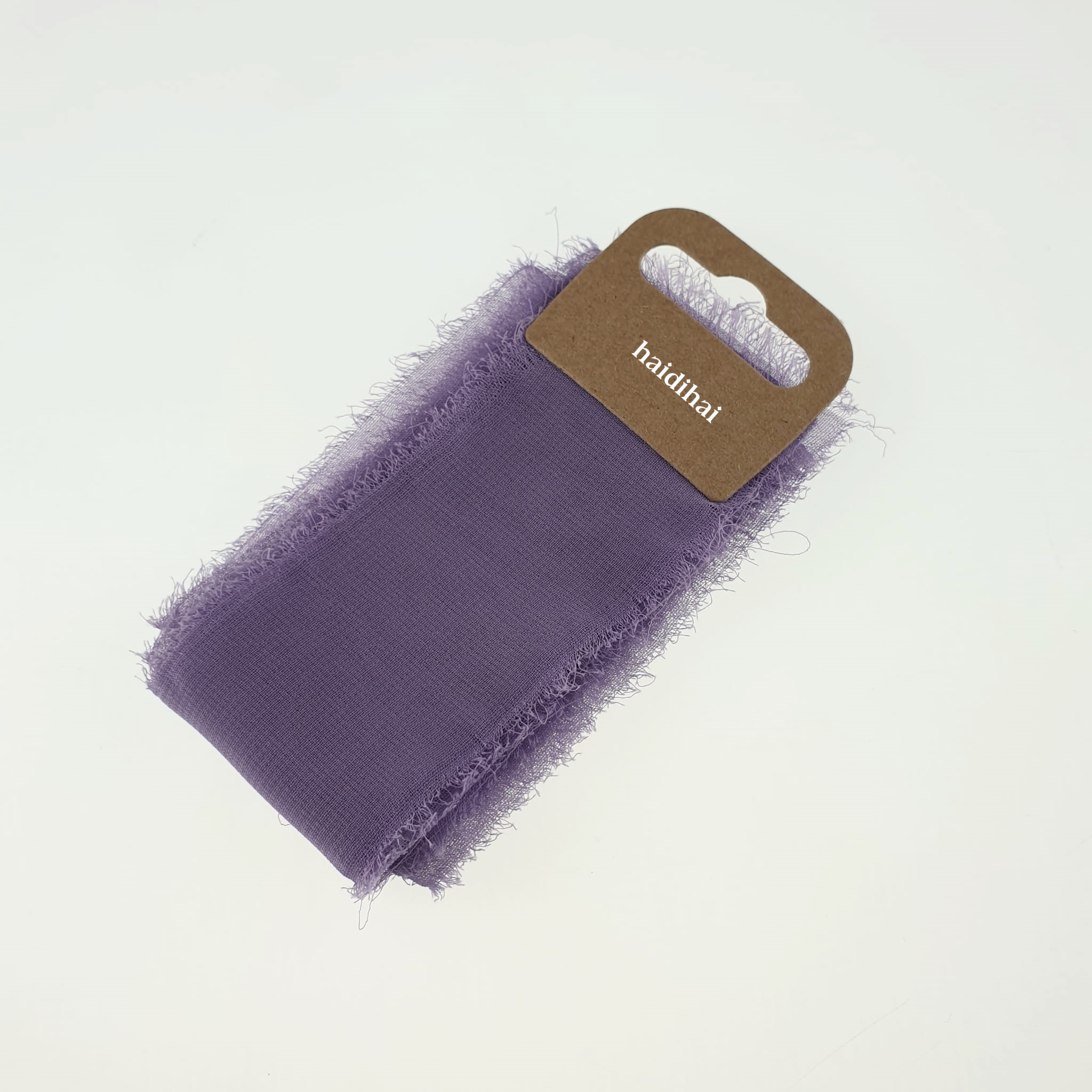 Panglică - silk schiffon - Violet - 1,50 m 1 Panglică - silk schiffon - Violet - 1,50 m