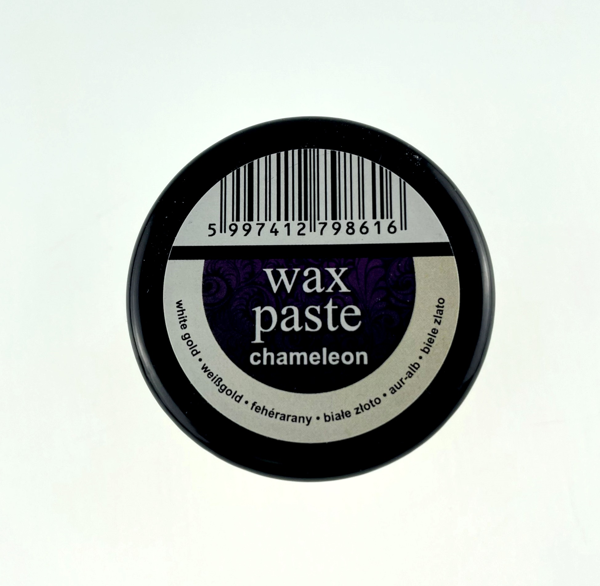 Pastă ceară - white gold - cameleon - 20 ml - Pentart 2 Pastă ceară - white gold - cameleon - 20 ml - Pentart - imagine 2