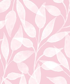Șervețel - Scandic Leaves rosé - 33x33 cm