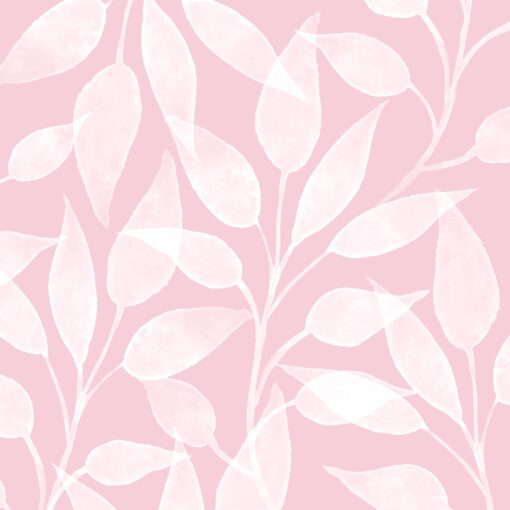 Șervețel - Scandic Leaves rosé - 33x33 cm 1