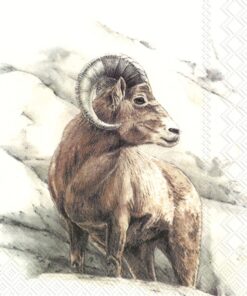 Șervețel – Mountain Wildlife – 33×33 cm