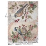 Hârtie de orez – Birds - A4