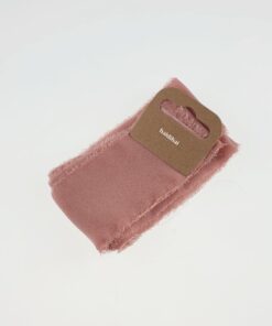Panglică - silk schiffon - Dark Pink - 1,50 m