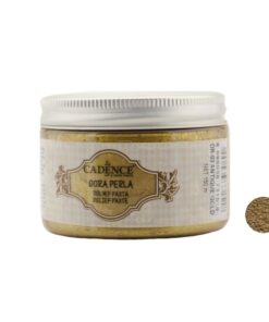 Pastă relief perlată - antique gold - DORA - 150 ml - CADENCE