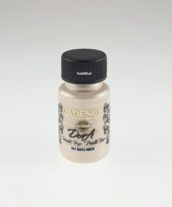 Vopsea acrilică – Dora metalic – Clotted Cream – 50 ml
