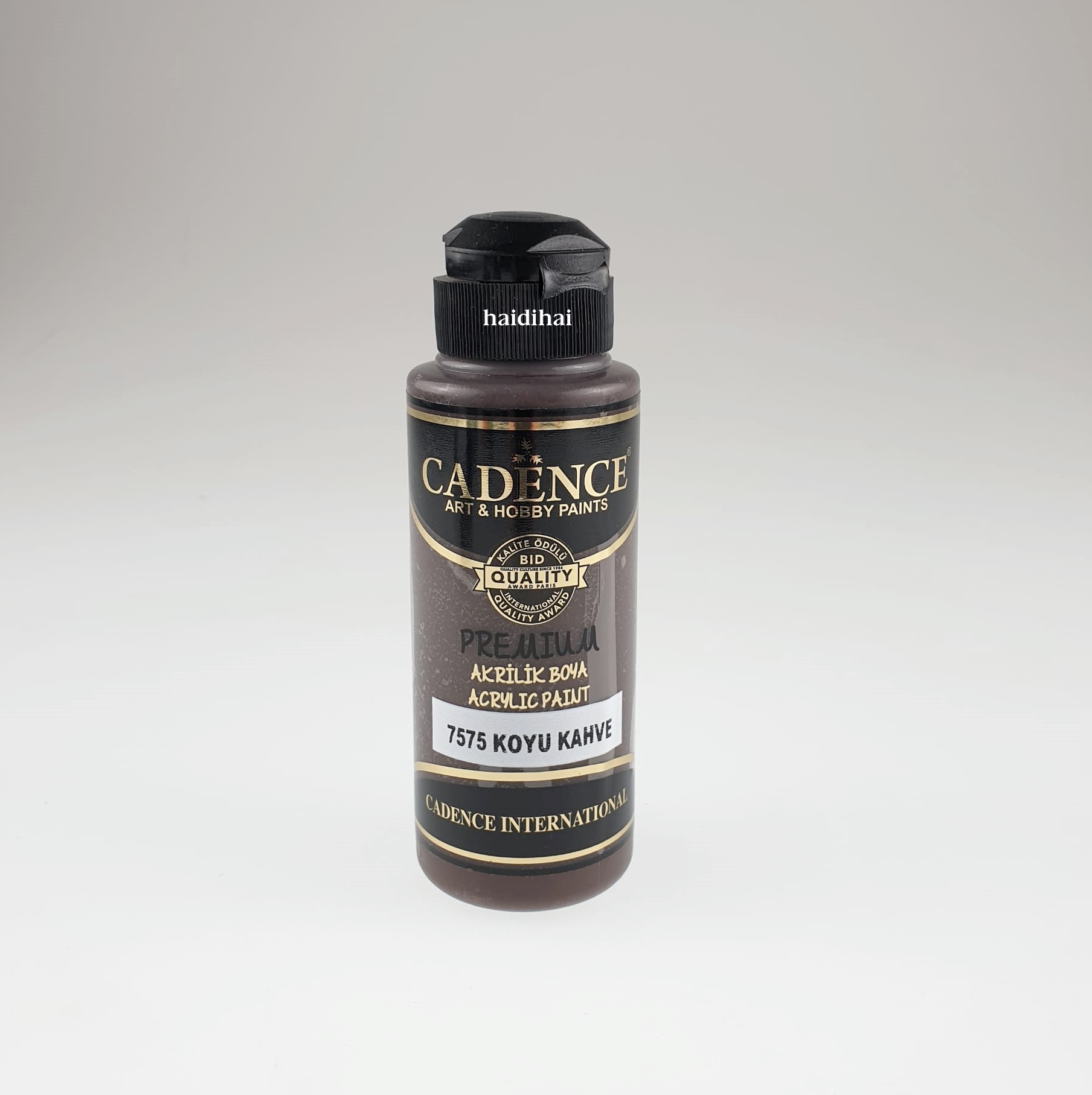 Vopsea acrilică – dark brown – CADENCE – 120 ml 1 Vopsea acrilică – dark brown – CADENCE – 120 ml