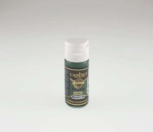 Vopsea acrilică – dark green – CADENCE – 25 ml 1