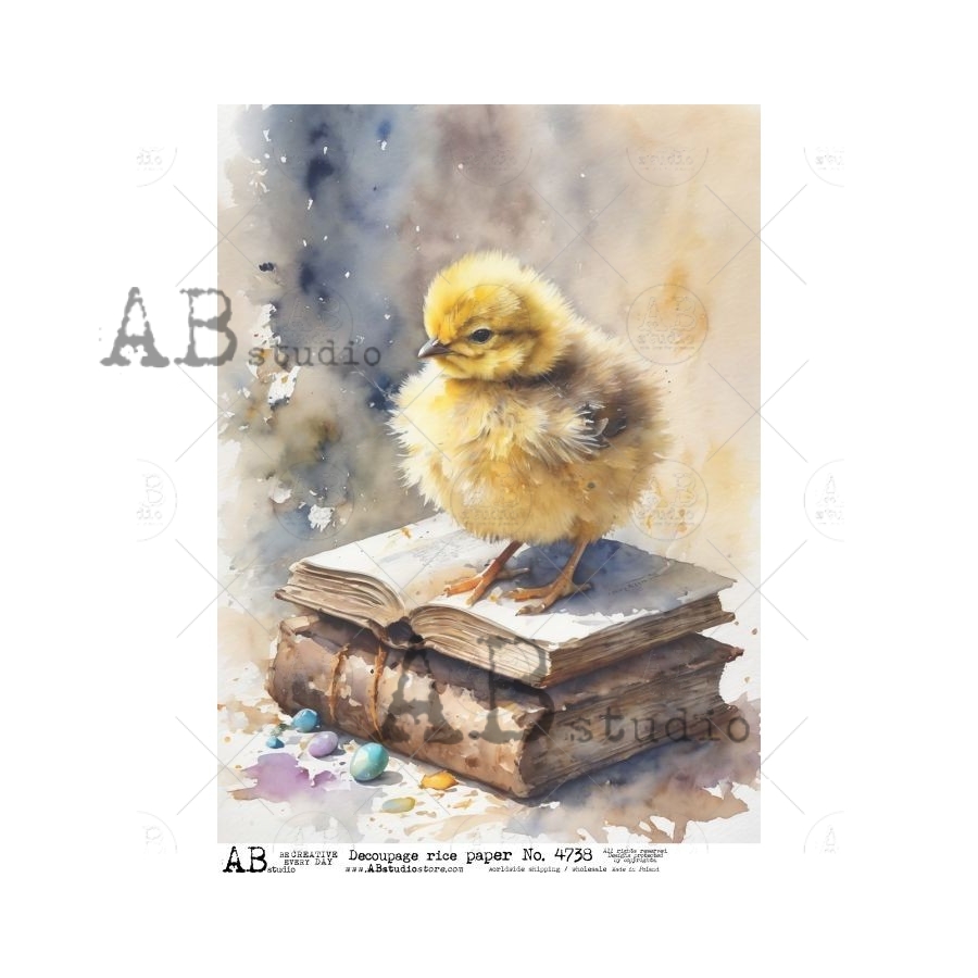 Hârtie de orez - Chicken - A4 1 Hârtie de orez - Chicken - A4