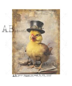 Hârtie de orez - Monsenior Chicken - A4