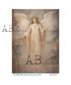 Hârtie de orez - Portrait of Angel - A4