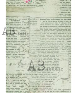 Hârtie de orez - Vintage paper - A4