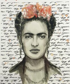 Hârtie transfer - water - Frida - 25x35 cm
