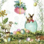 Șervețel - Easter Surprise - 33x33 cm