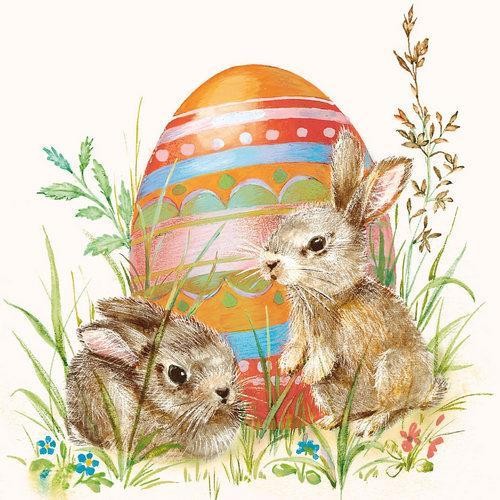 Șervețel - Egg Hunt - 33x33 cm 1 Șervețel - Egg Hunt - 33x33 cm